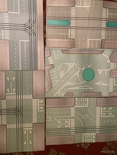 Плакаты изучения ПДД СССР.12 штук