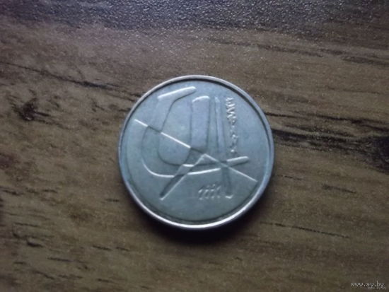 Испания 5 песет 1991