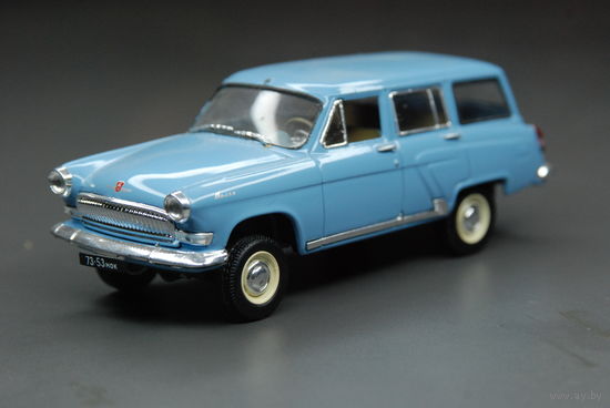 Модель автомобиля ГАЗ-21 "Волга" полноприводной универсал 1:43 (конверсия из Автолегенд СССР)