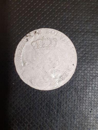 6 грошей 1757 год