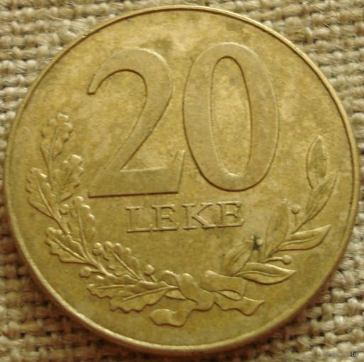 20 лек 1996 Албания