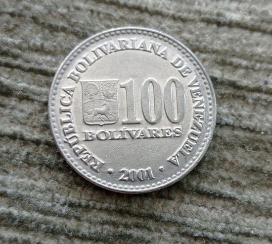 Werty71 Венесуэла 100 боливаров 2001