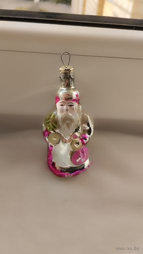 Ёлочная игрушка СССР "Дед Мороз"