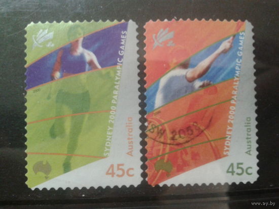 Австралия 2000 Паралимпийские игры, самоклейки