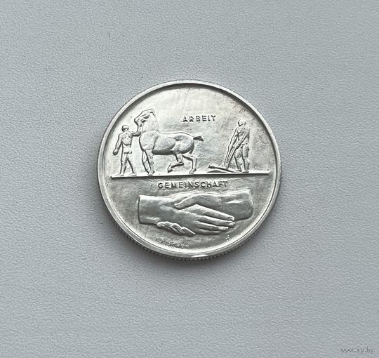ШВЕЙЦАРИЯ  5 франков 1939 г.