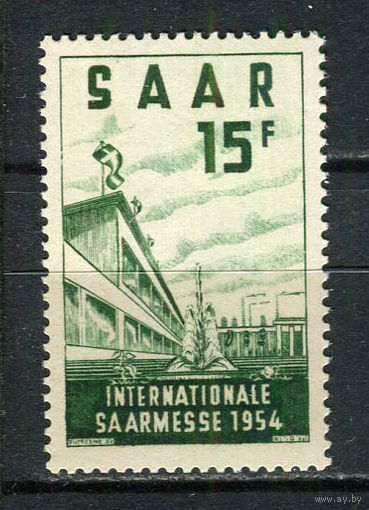 Саар - Французский протекторат - 1954 - Саарбрюккен - [Mi. 348] - полная серия - 1 марка. MNH.  (Лот 92Hi)-T41P46