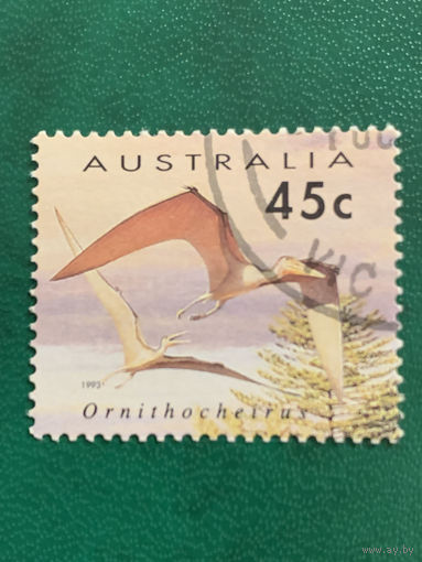Австралия 1993. Динозавры. Orchithocheirus