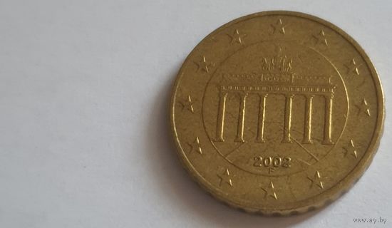 Германия 2002F 10 евроцентов
