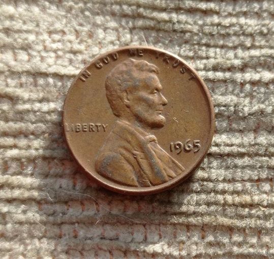 Werty71 США 1 цент 1965