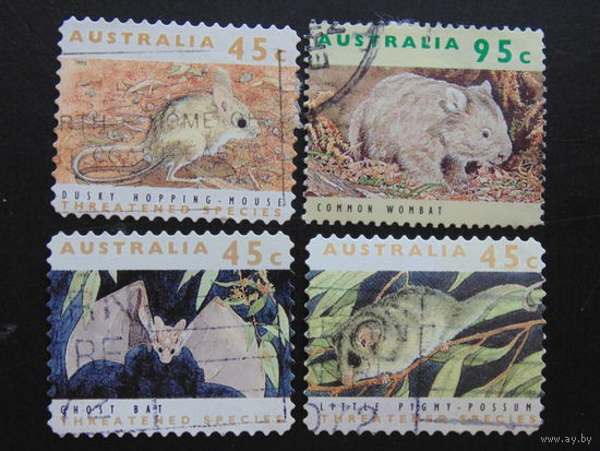 Австралия 1992 г. Фауна.