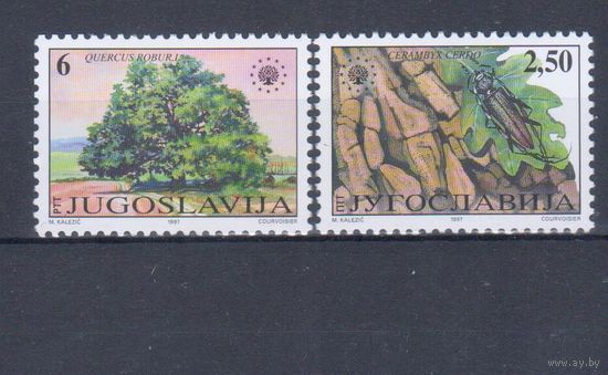 [2307] Югославия 1997. Флора и фауна. СЕРИЯ MNH