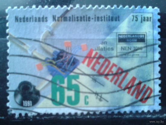 Нидерланды 1991 75 лет научно-исследовательскому институту