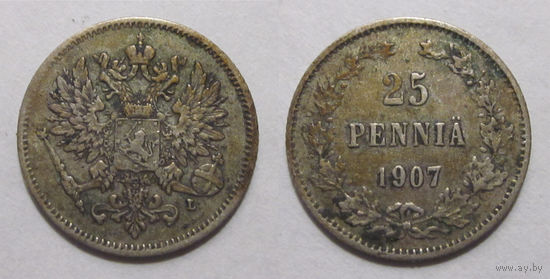 25 пенни 1907