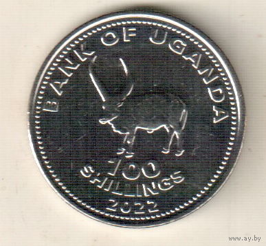 Уганда 100 шиллинг 2022