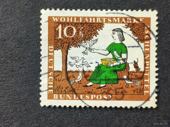 Германия 1965. Благотворительные почтовые марки - Золушка