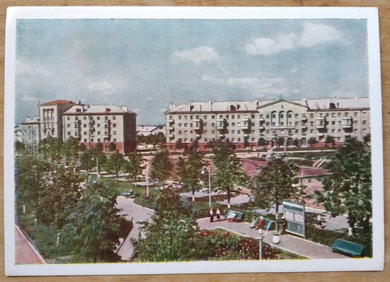 Минск. Поселок тракторного завода. 1959 г. Чистая.