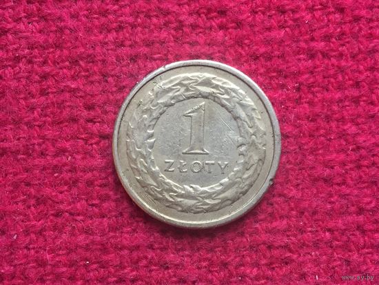 Польша 1 злотый 1992 г.