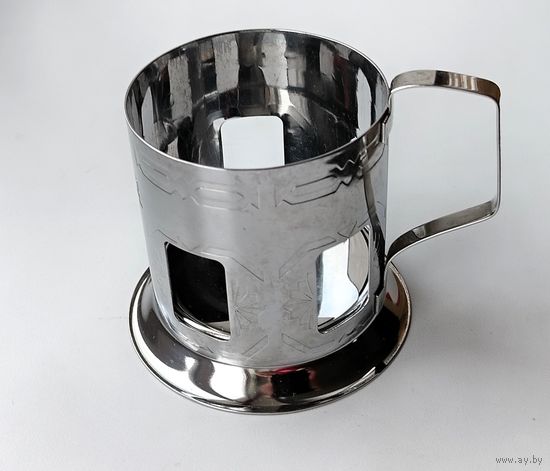 Подстаканник БЧ ( Белорусская чугунка ).