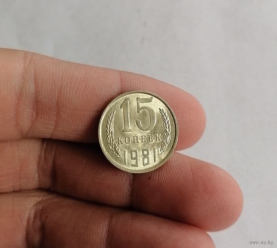 15 копеек СССР, 1981г.