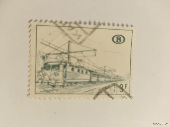 Бельгия 1968    ж/д  посылочные марки