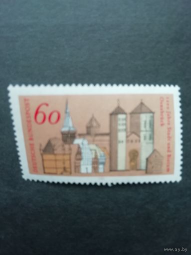 ФРГ 1980 Марка "1200 лет городу Оснабрюк" (чистая**) Mi.1035 каталог 1.00 евро