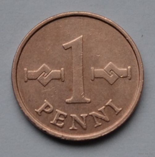 Финляндия, 1 пенни 1963 г.