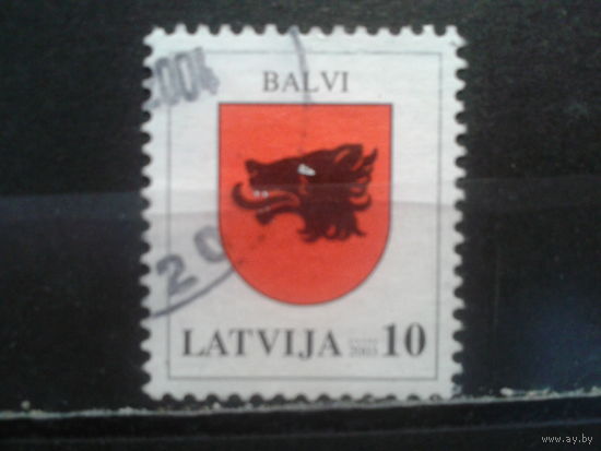 Латвия, 2003. Стандарт. Герб города Balve