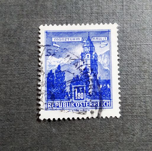 Марка Австрия 1960 год Адхитектура
