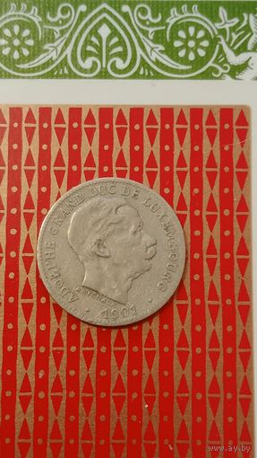 Люксембург 5 сантимов 1901