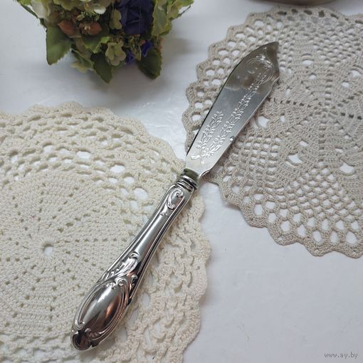 Нож для масла, ажурное тиснение, Европа