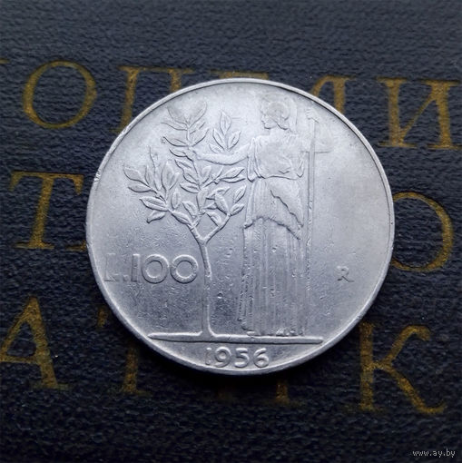 100 лир 1956 Италия #01