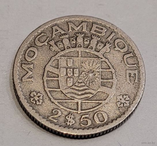 Мозамбик 2,5 эскудо 1952