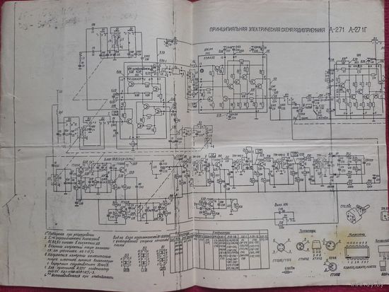 Схемы к радиоприемнику а-271