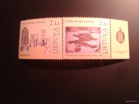Литва 2007 экспонаты исторического музея сцепка