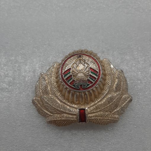 Кокарда МВД Беларуси, 2006-2014, алюминий #3