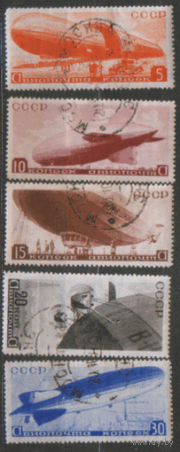 Заг. 376/80. 1934. Дирижабли. ГаШ.
