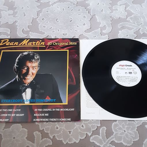 DEAN MARTIN - 1985 - DEAN MARTIN 20 ORIGINAL HITS (SWITZERLAND) LP