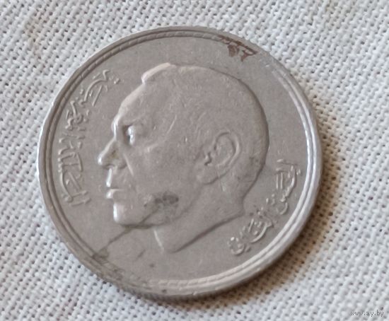 Марокко. 50 сантимов 1974 года.
