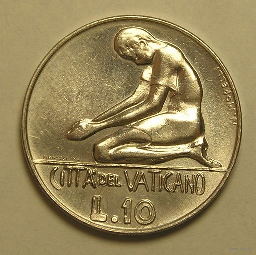 Ватикан 10 Лир 1978