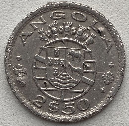 Ангола 2,5 эскудо 1956 г.
