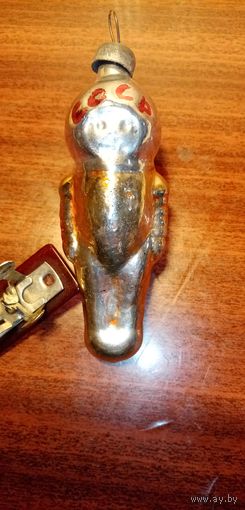 Игрушка елочная космонавт ссср