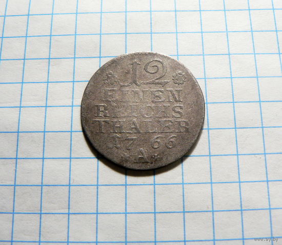 1/12 талера 1766 "A" - Берлин