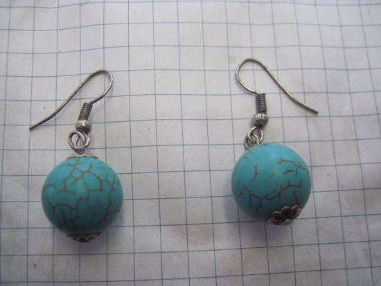 Серьги с рубля!