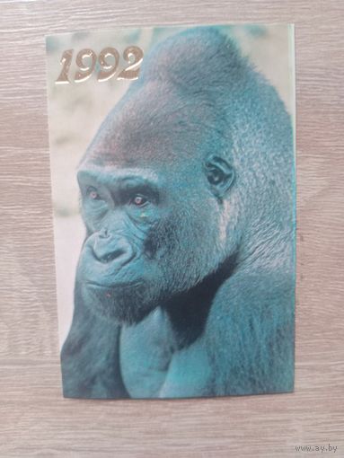 Календарик 1992