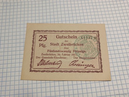 Германия 25 пфенингов (4)